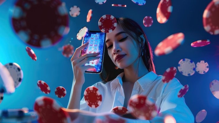 Tampilan beranda punktoto di perangkat mobile